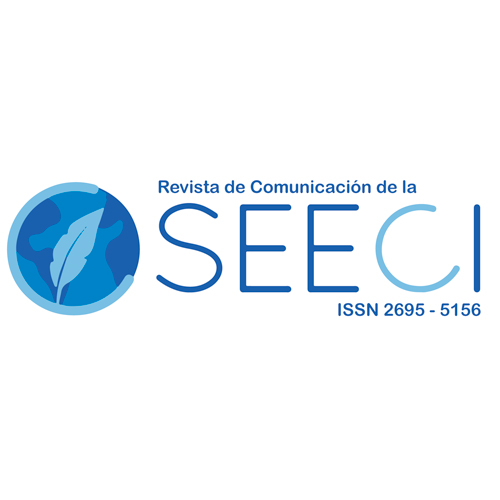 Logo de la Revista de Comunicación de la SEEI con un diseño moderno.